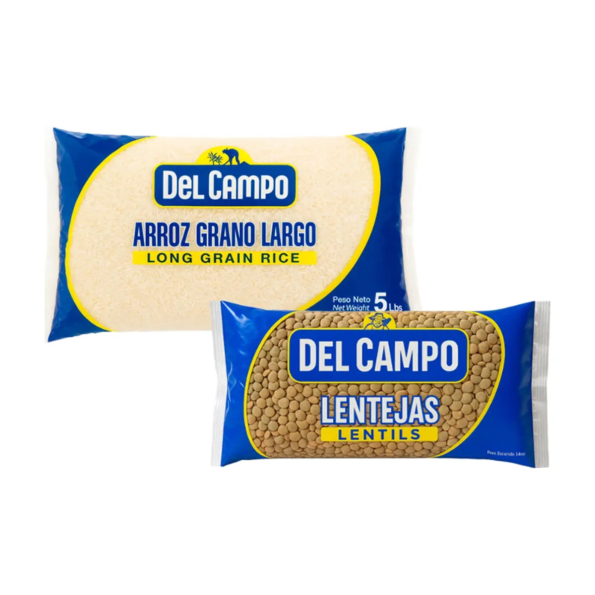 Arroz de grano largo Del Campo + Lentejas Del Campo - Miniatura 1