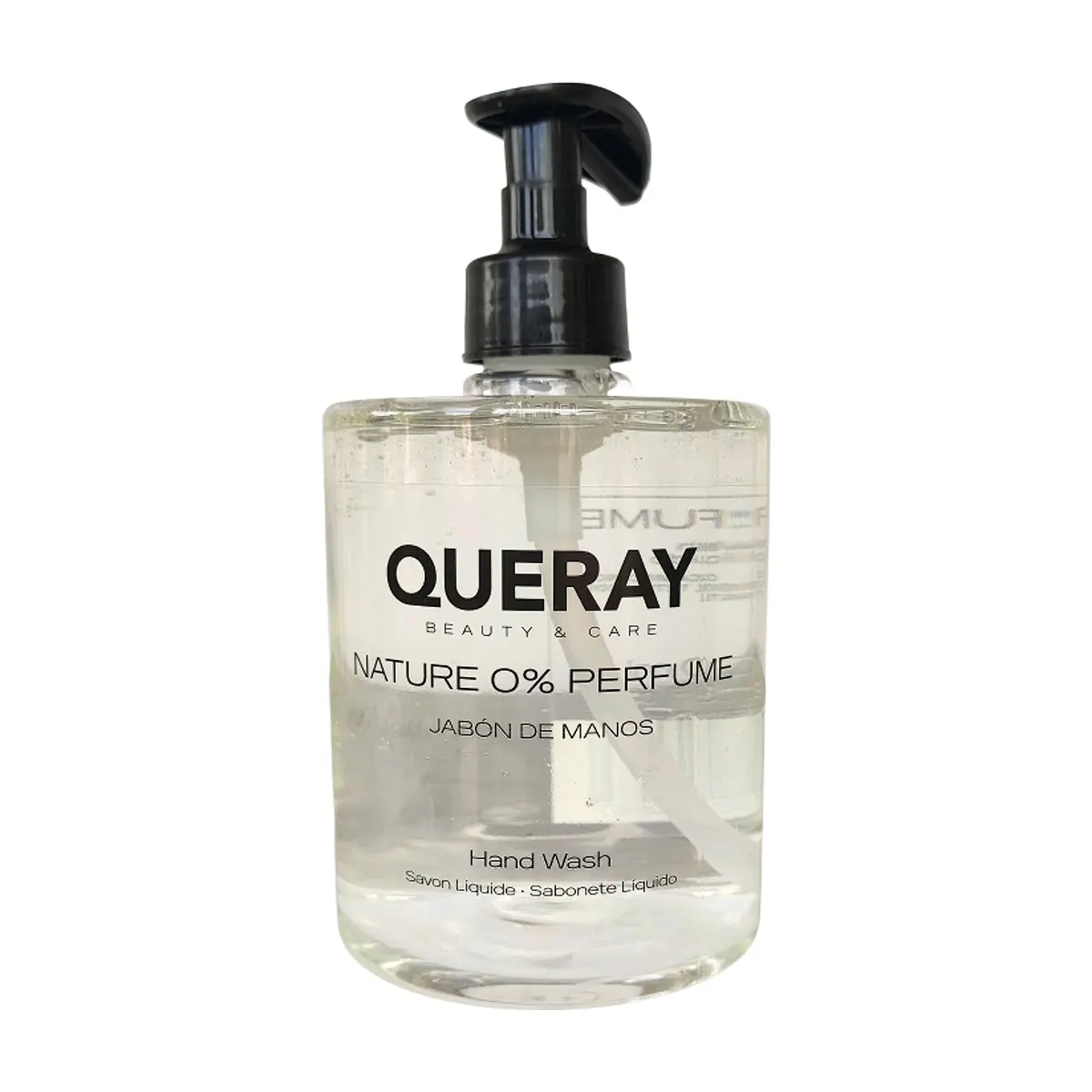 Jabón de manos natural 0% perfume Queray (500 ml / 16.9 oz) - Imagen 1