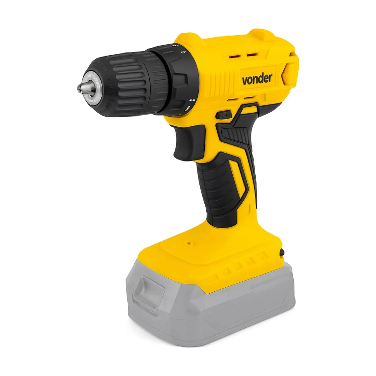 Taladro atornillador inalámbrico de 3/8'' de 18 V IPFV1851 + Batería 18 V 4 Ah - iones de litio IBV 1804 + Cargador de batería rápido de 18 V ICBV1806 Vonder - Thumbnail 2