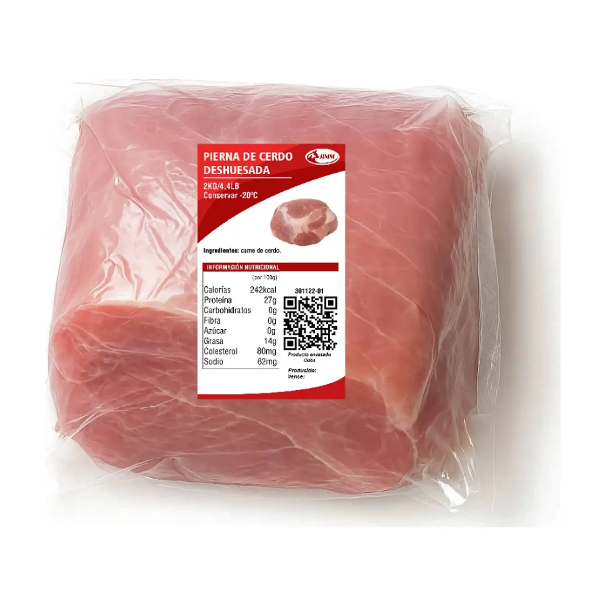 Pierna de cerdo deshuesada Jimm (2 kg / 4.4 lb) - Miniatura 1