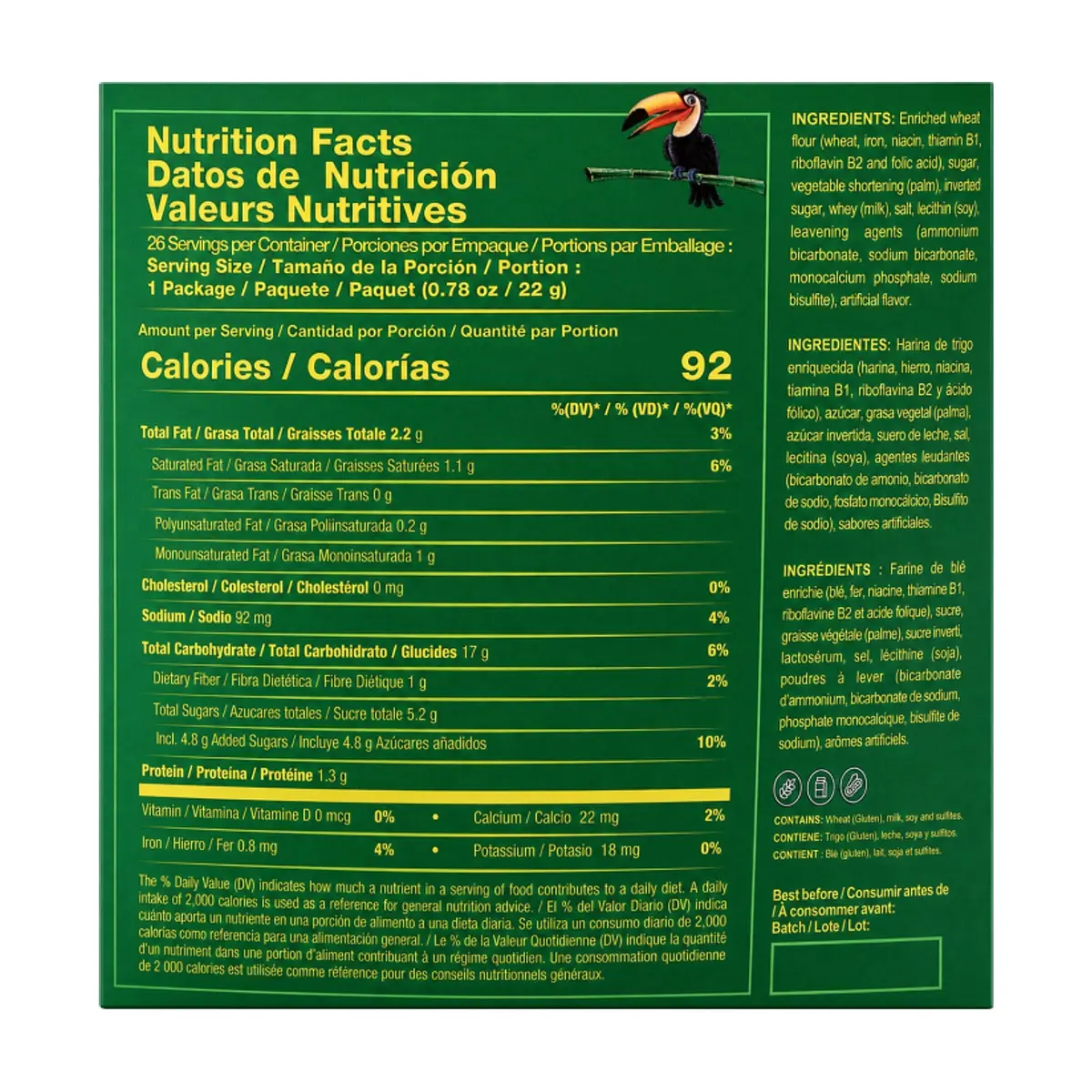 Galletas con forma de animales Tom Ton (22 g / 0.78 oz) - Thumbnail 3