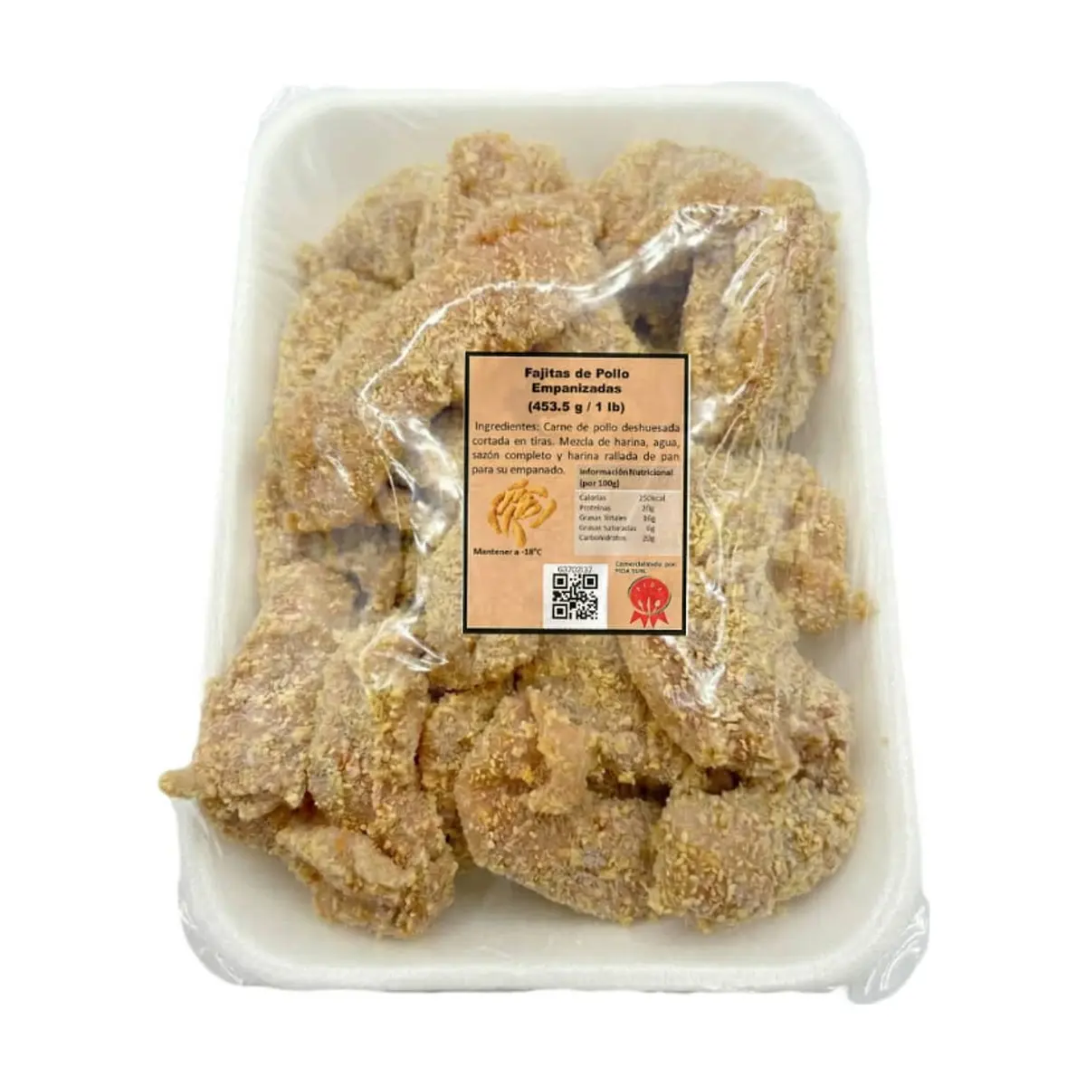 Fajitas de pollo empanizadas Pida (453.5 g / 1 lb) - Thumbnail 2