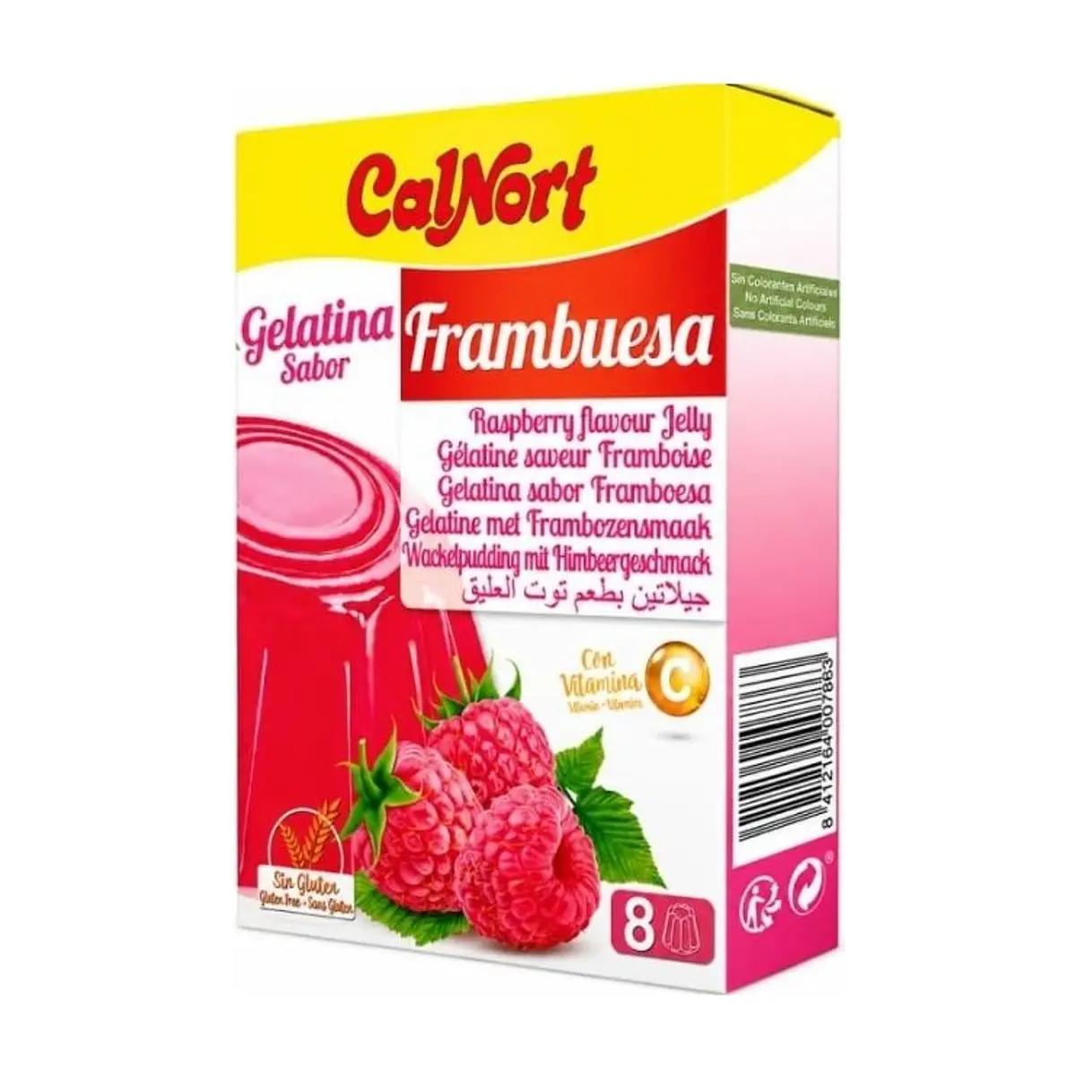 Gelatina de Frambuesa (2u) CALNORT