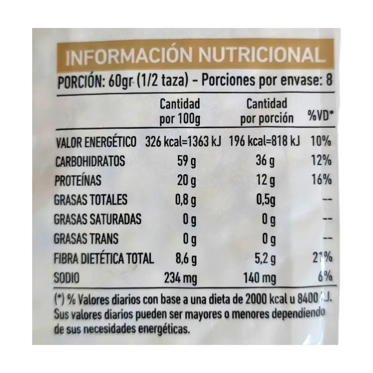 Lentejas DDS Desdelsur (500 g / 1.10 lb) - Thumbnail 3