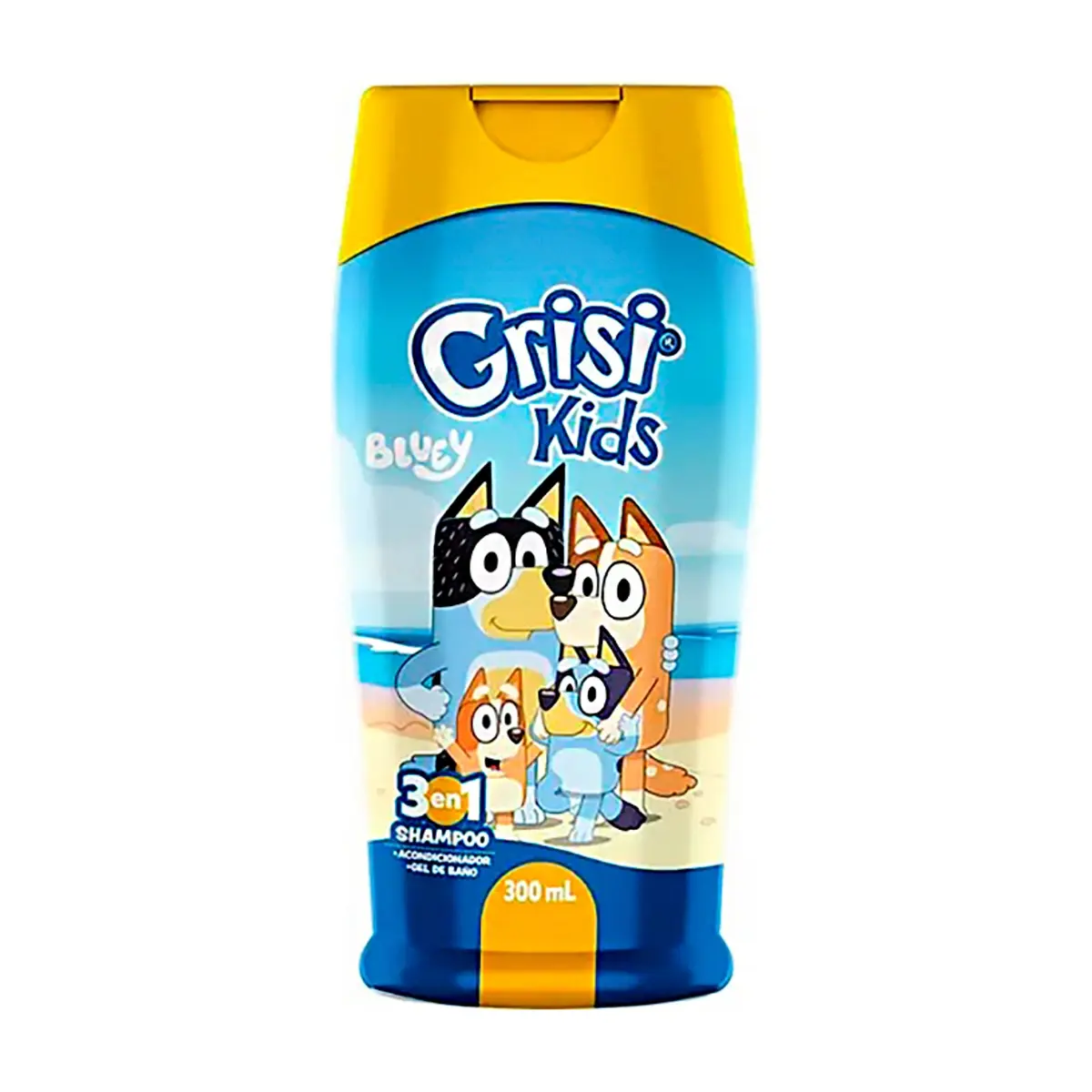 Champú infantil 3 en 1 aroma mora azul Bluey Grisi Kids (300 ml) - Thumbnail 4