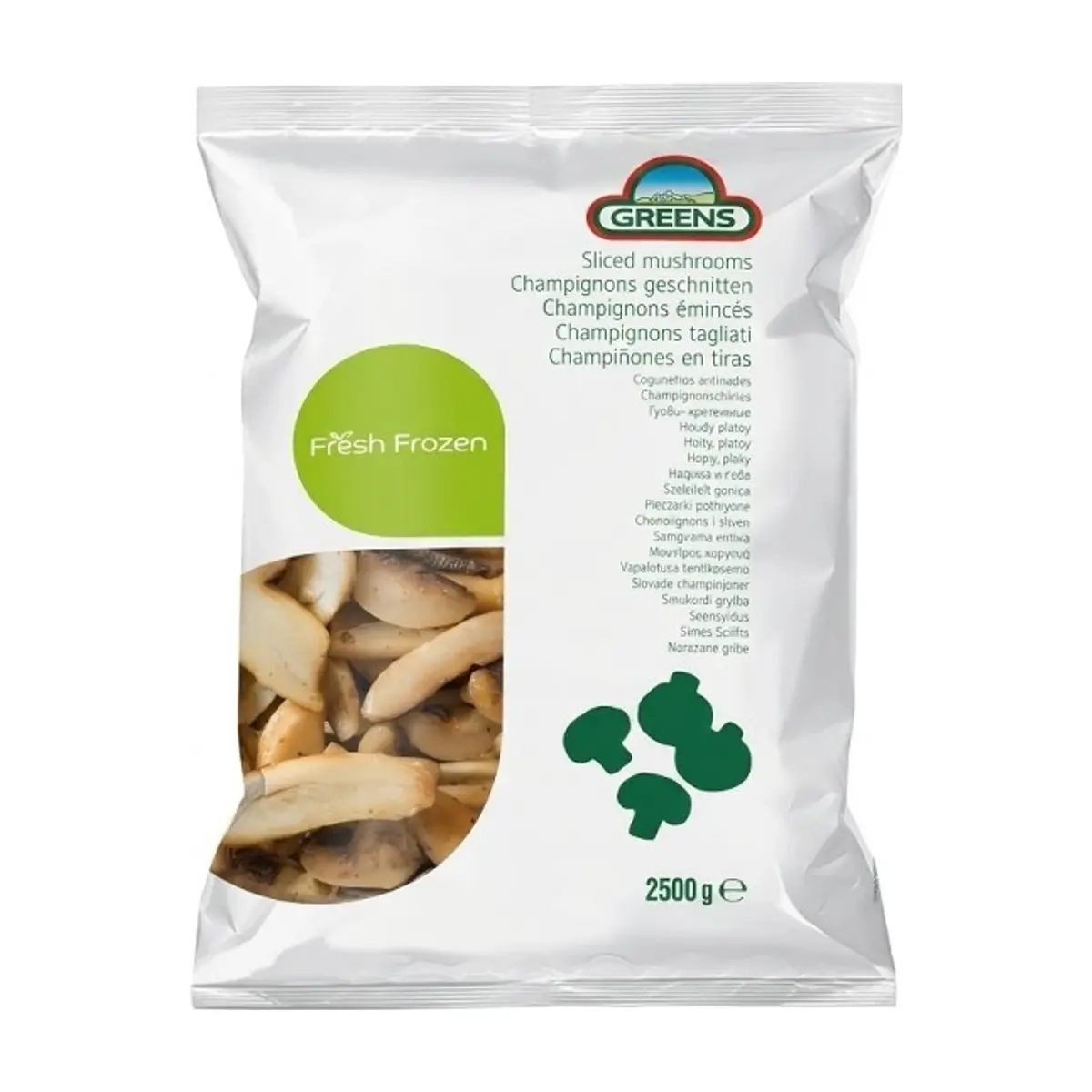 Champiñón en Tiras (2.5kg) D´ARTA