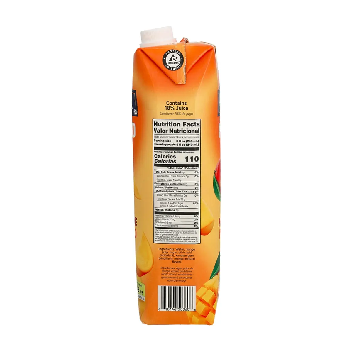 Néctar de mango YEYA (1 L / 33.8 fl oz) - Thumbnail 3