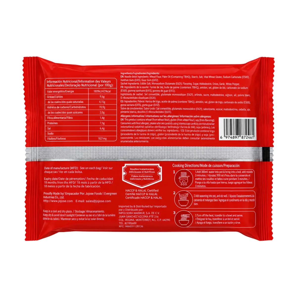 Sopa instantánea de pollo Silver Foods (65 g / 2.3 oz) - Miniatura 2