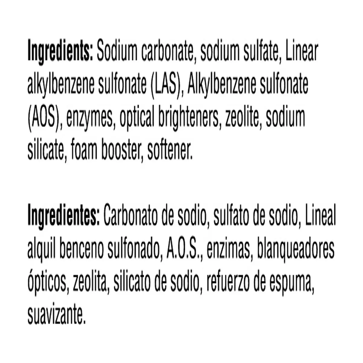 Detergente en polvo con aroma a limón YEYA (5 kg / 11 lb) - Thumbnail 3