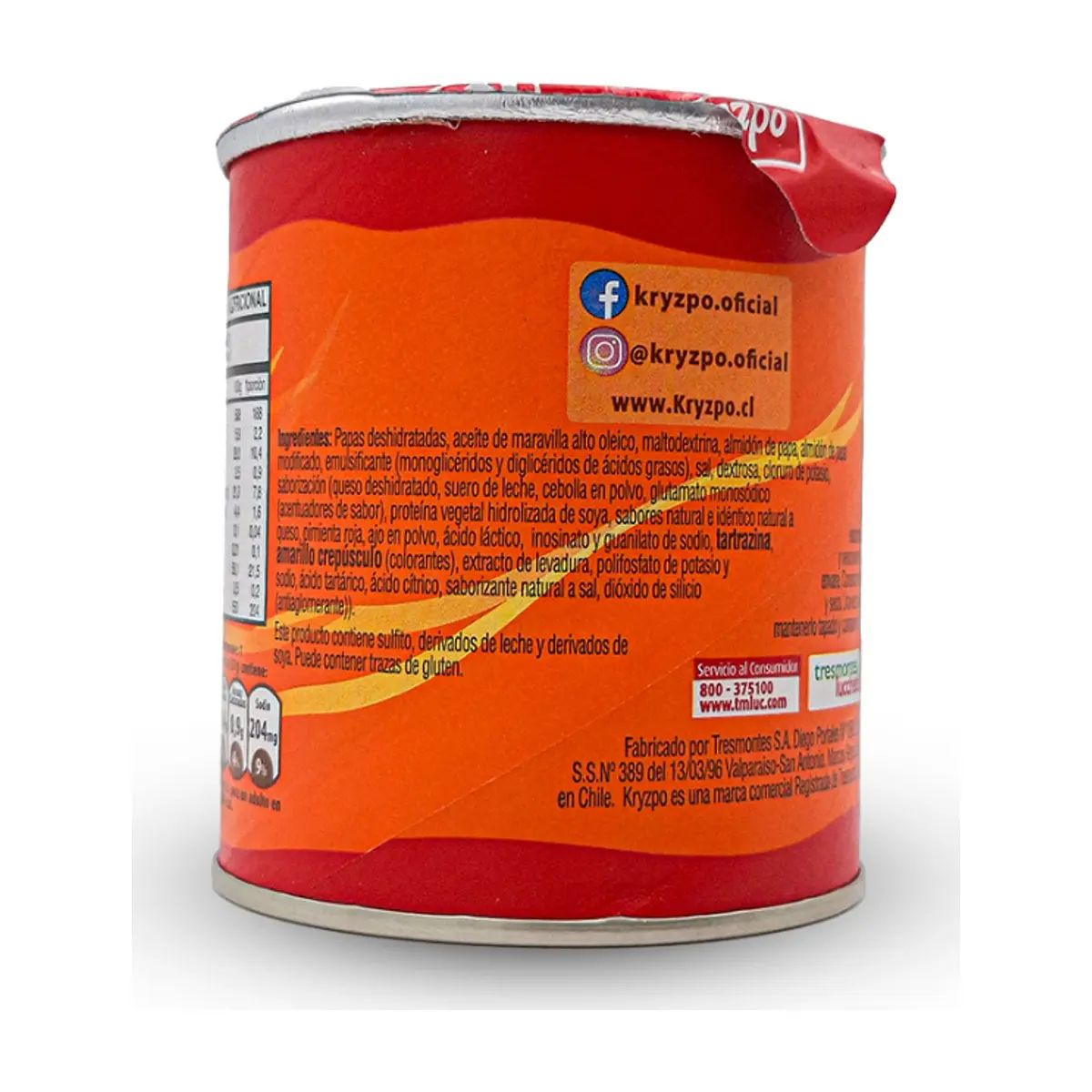 Papas sabor queso Kryzpo (37 g / 1.3 oz) - Thumbnail 3