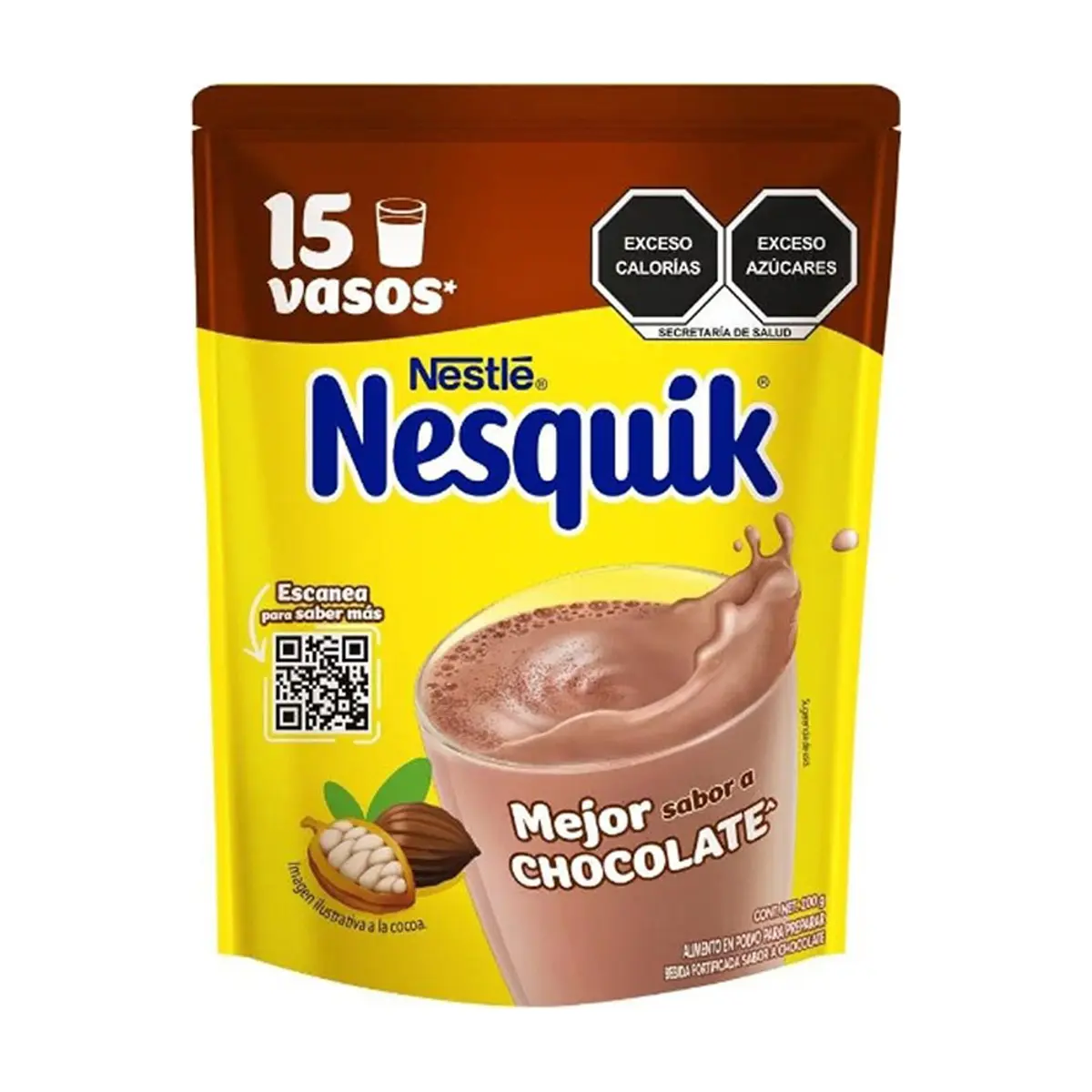 Chocolate en polvo Nesquik Nestlé (200 g / 7.05 oz) - Thumbnail 5
