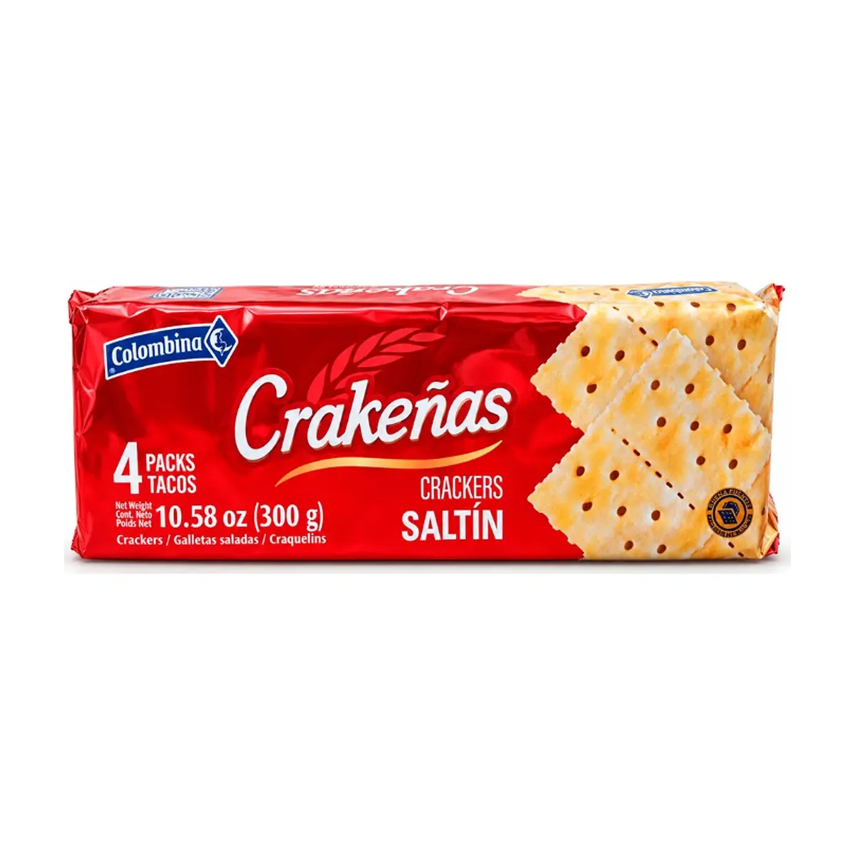 Galletas saladas Crakeñas (300 g / 10.58 oz)