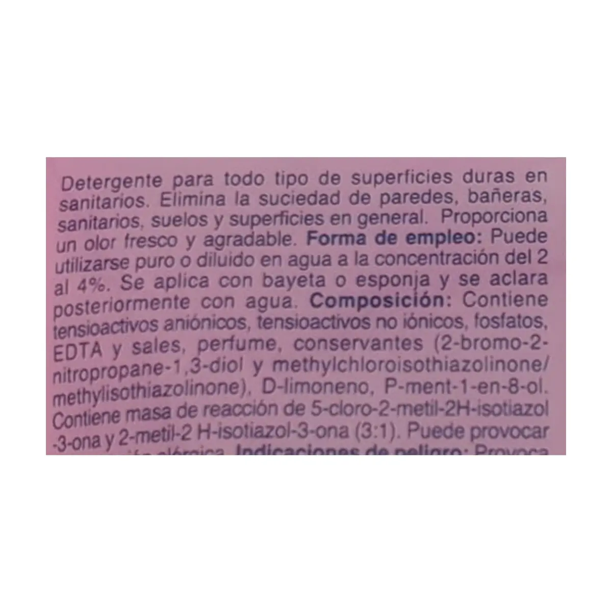Detergente para baños Sanibrill Suchel Proquimia (2 kg / 4.40 lb) - Thumbnail 3