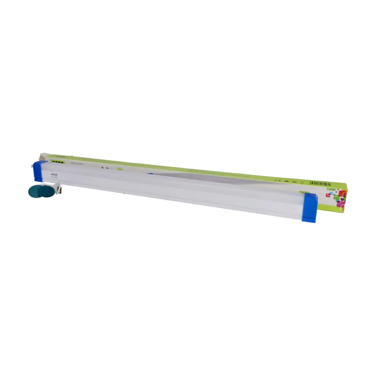 Lámpara led recargable 60 W Saco 04-FR-34115