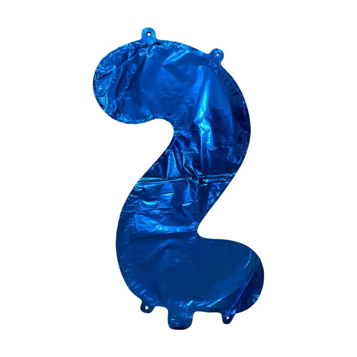 Globo azul número 2 Balloon (16 pulgadas) - Thumbnail 2