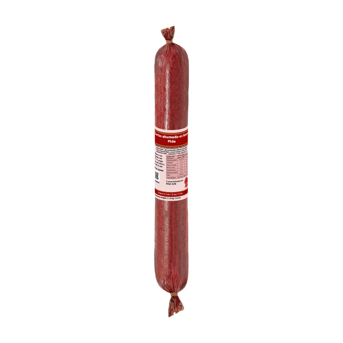 Chorizo ahumado en bicora Pida (1.13 kg / 2.5 lb)