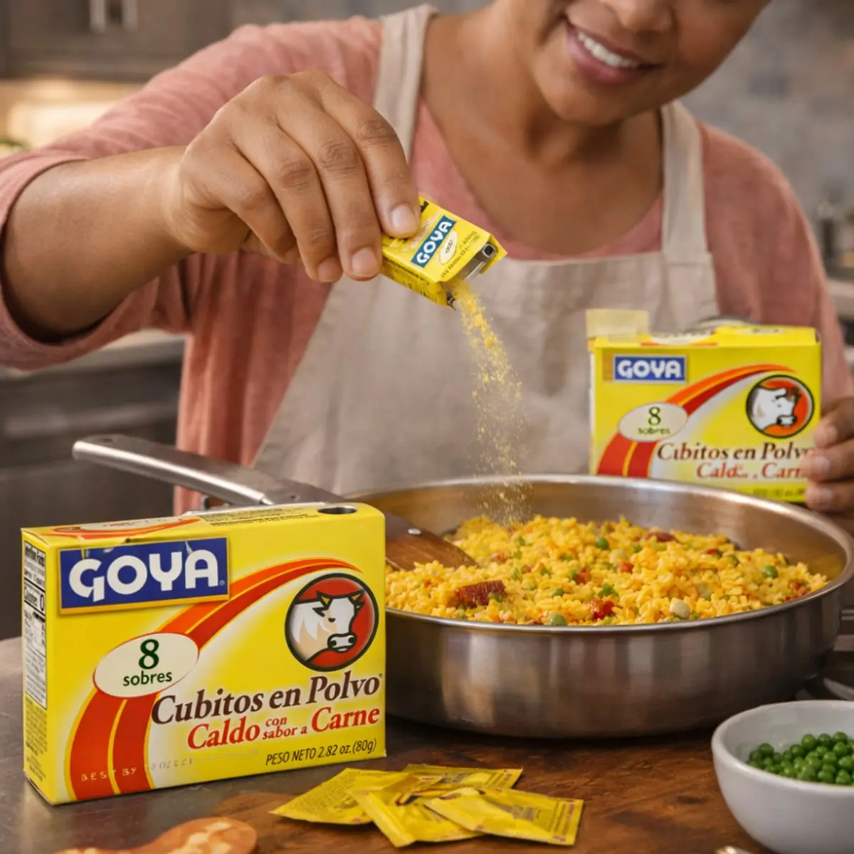 Caldo de res en polvo Goya (80 g / 2.82 oz) - Thumbnail 5
