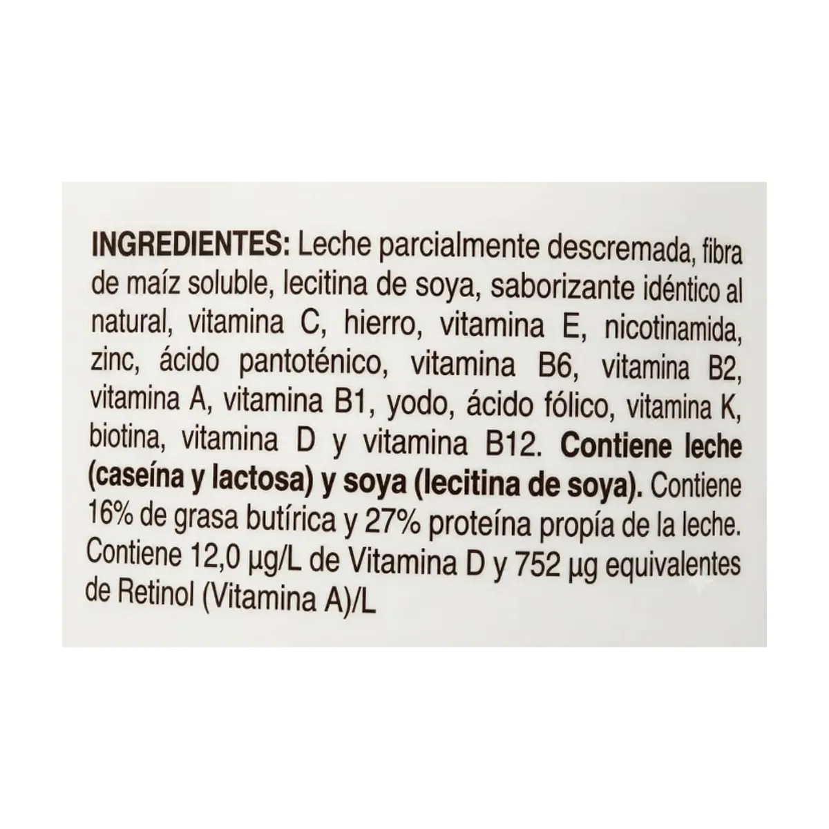 Leche fortificada parcialmente descremada en polvo con vitaminas A y D, minerales y fibra Alpura (480 g / 16.93 oz) - Thumbnail 3