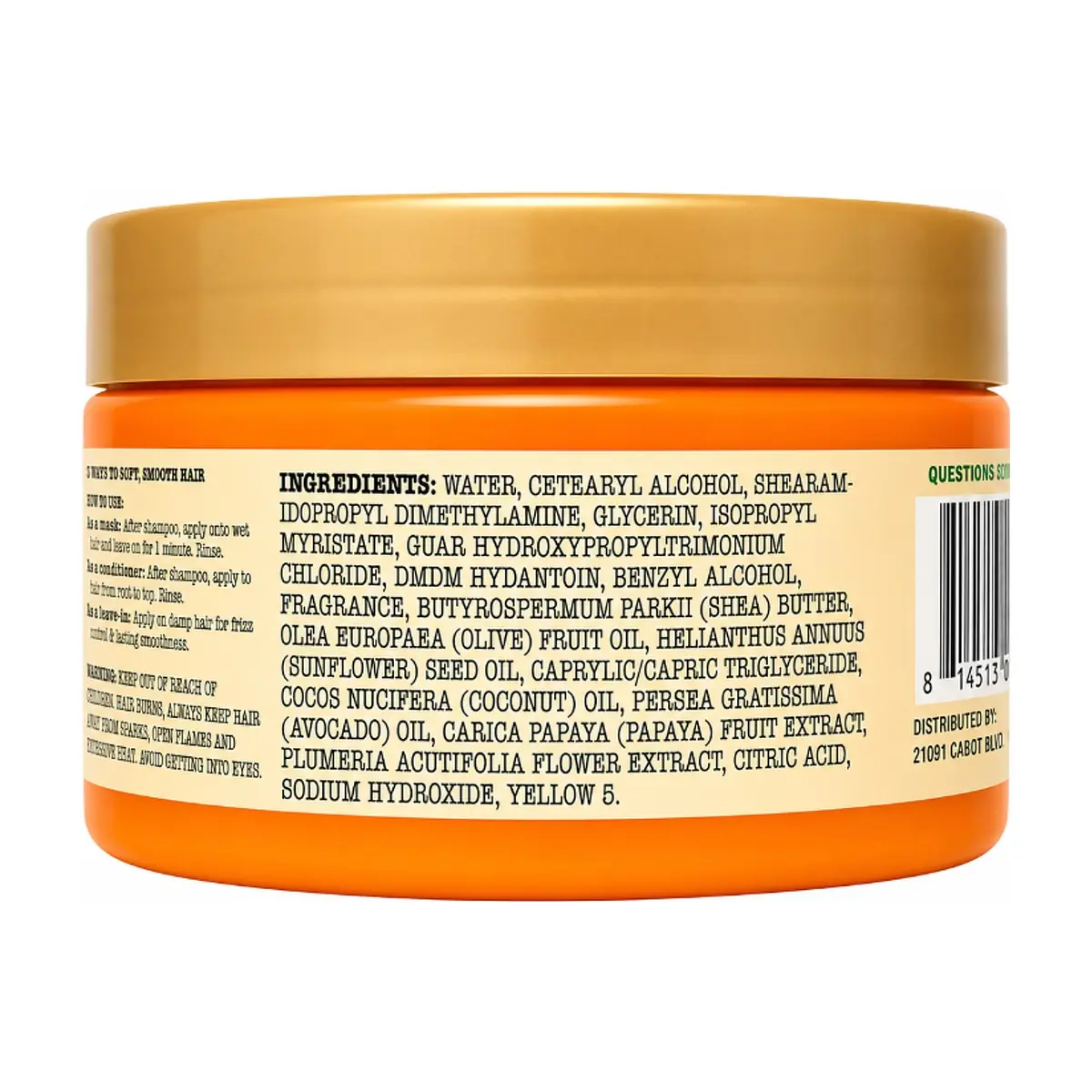 Mascarilla para el cabello de papaya y aceite de coco Spa Luxury (170 g / 6 oz) - Thumbnail 4