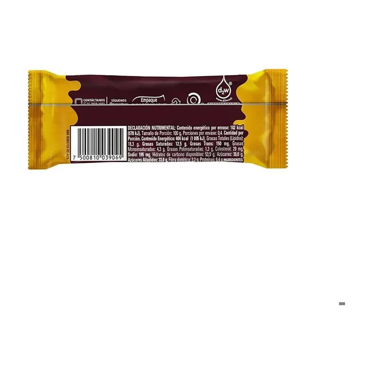 Pastelito sabor chocolate Marinela Hershey's (25 g) - Thumbnail 3