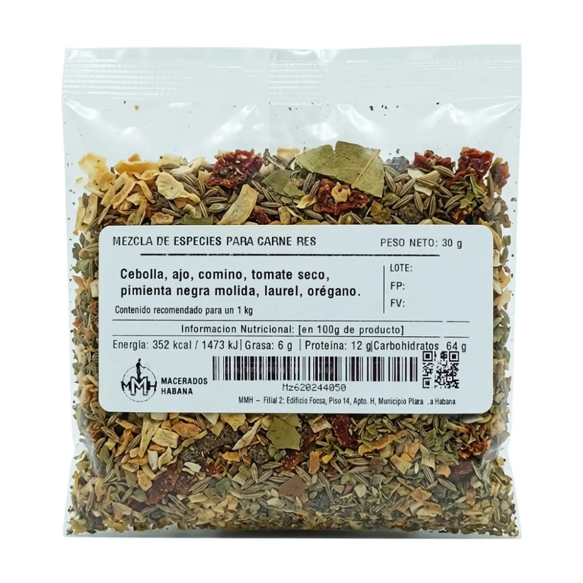 Mezcla de especias para carne res Macerados Habana (30 g / 1.06 oz) - Miniatura 1