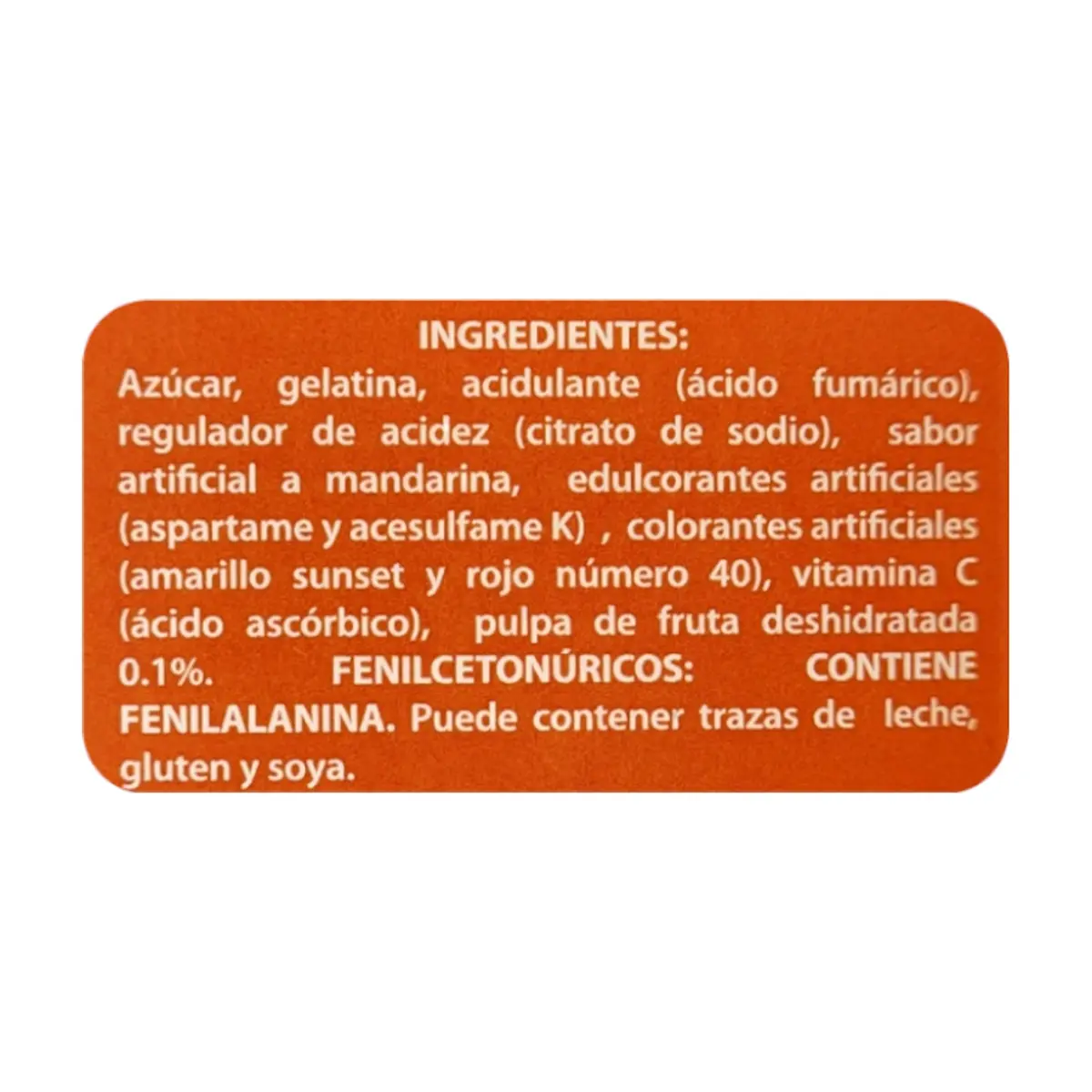 Boom Tangerine Flavor Gelatin (40 g / 1.4 oz) - Thumbnail 3