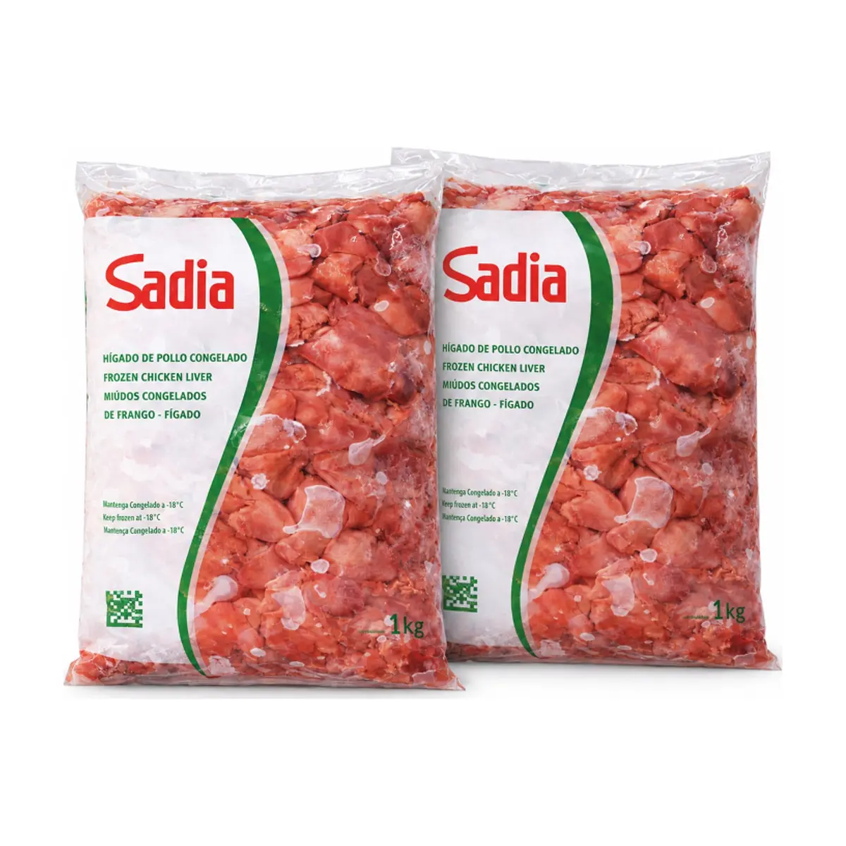 Hígado de pollo Sadia (2 x 1 kg / 2.2 lb) - Imagen 1
