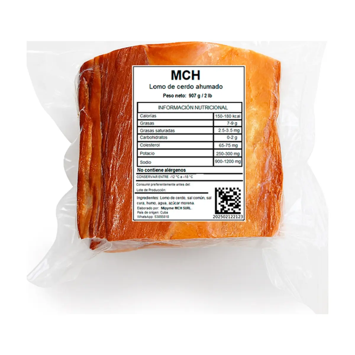 Lomo de cerdo ahumado MCH (907 g / 2 lb) - Thumbnail 5