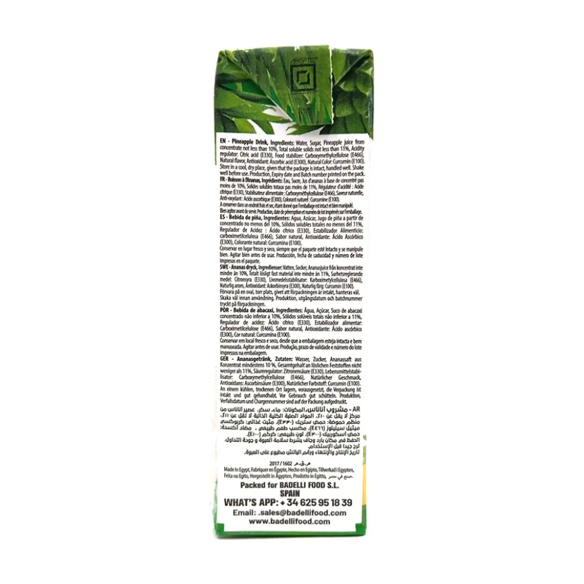 Jugo de melocotón Badelli (27 x 200 ml / 6.76 oz fl) - Miniatura 2