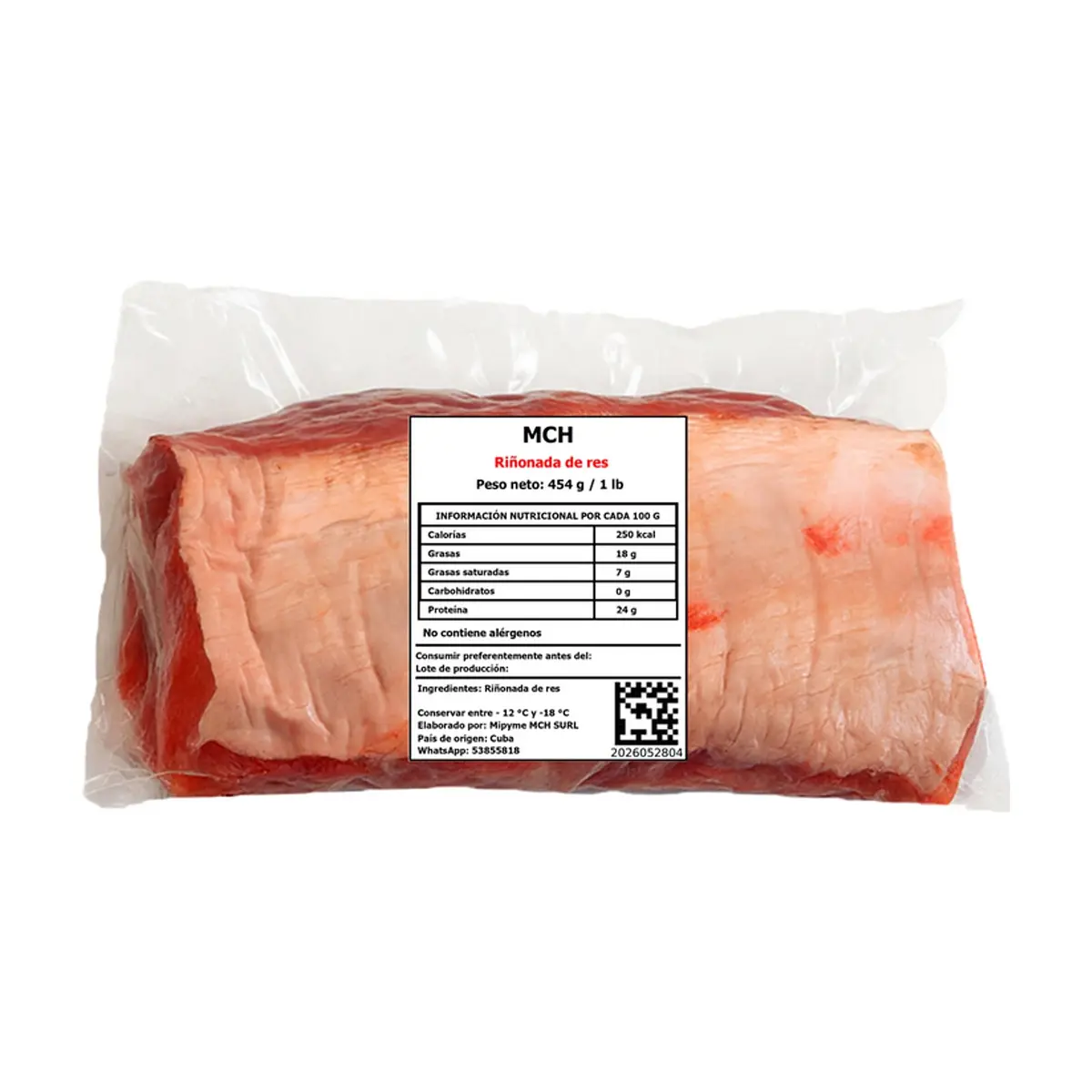 Riñonada de res MCH (454 g / 1 lb)
