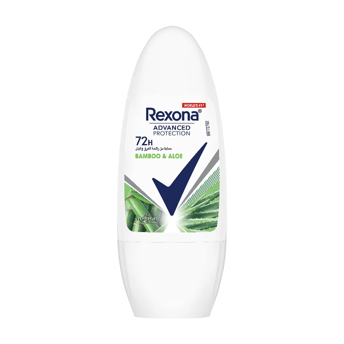 Desodorante antitranspirante para mujeres Bamboo & Aloe Advanced Protection Rexona (50 ml) - Miniatura 1