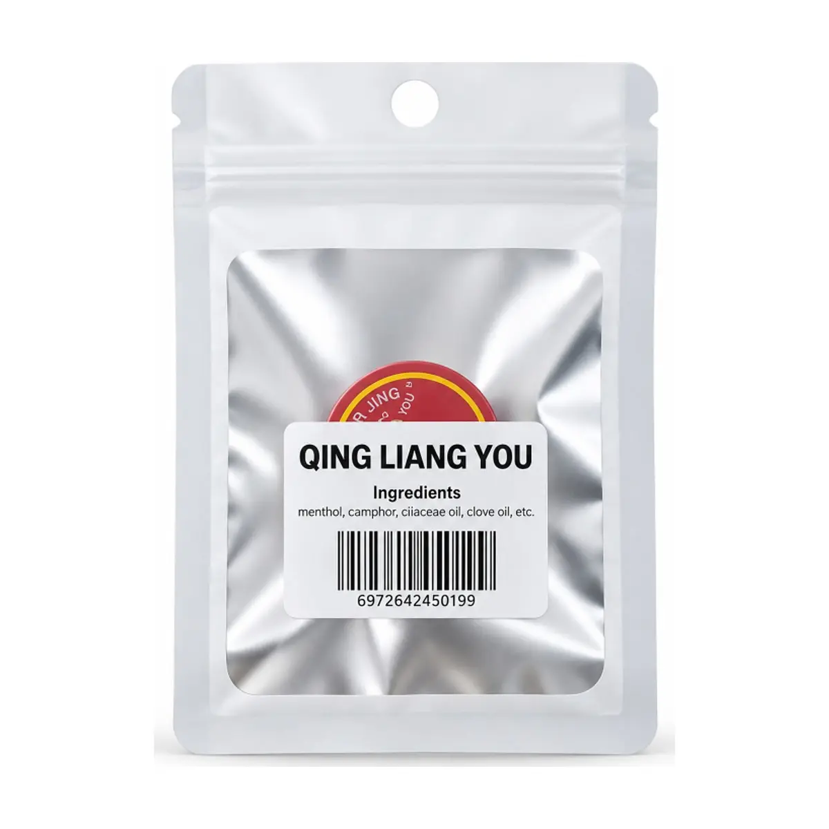Bálsamo mentolado Qing Liang You Yiganer Jing (3 g) - Miniatura 2