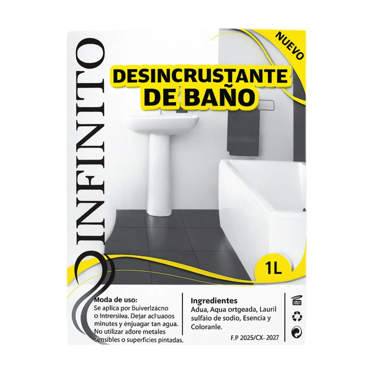 Desincrustante de baño Infinito (1 L) - Thumbnail 3