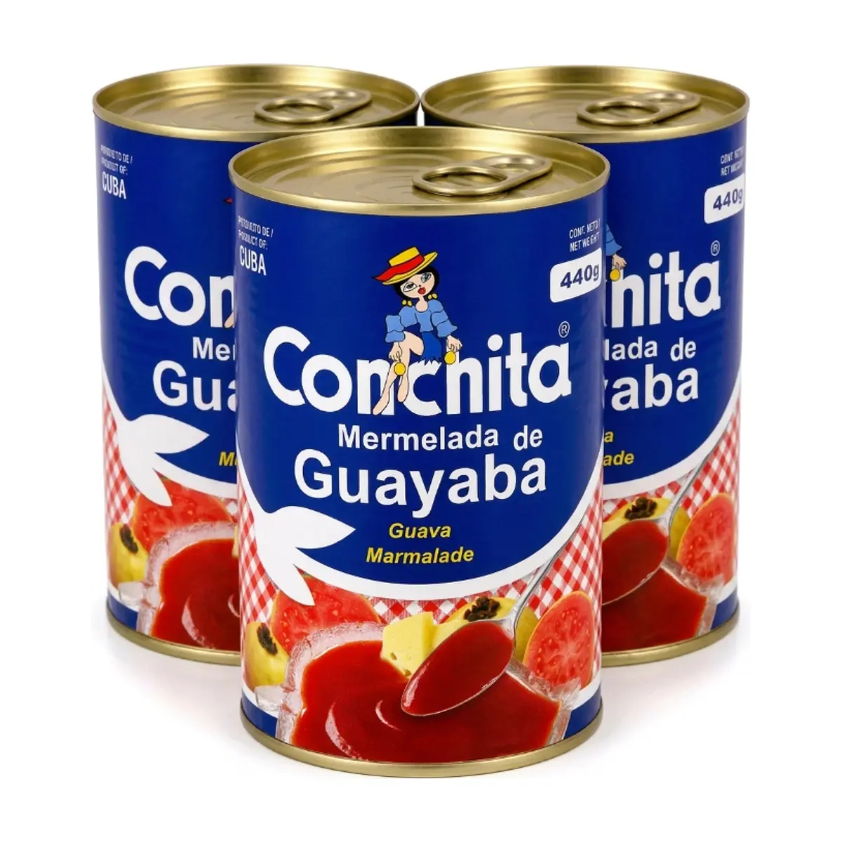 Mermelada de guayaba Conchita (3 x 440 g / 15.5 oz)