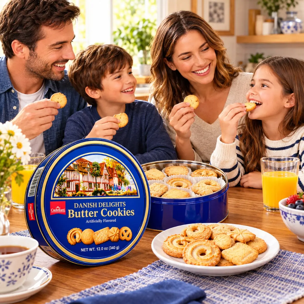 Galletas de mantequilla danesas Castellum (2 x 340 g / 12 oz) - Thumbnail 4