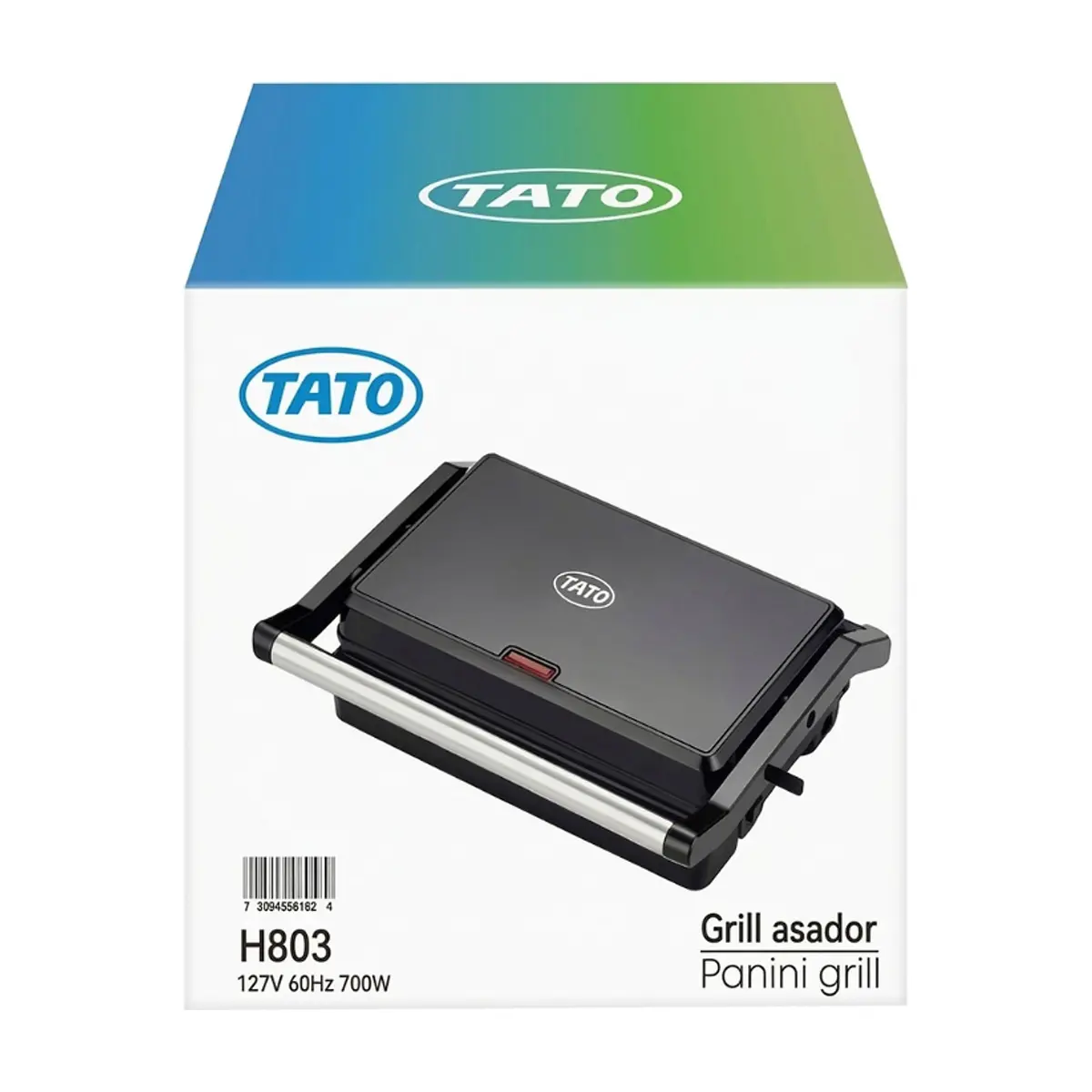 Parrilla asador antiadherente de color negro TATO H803 - Thumbnail 3