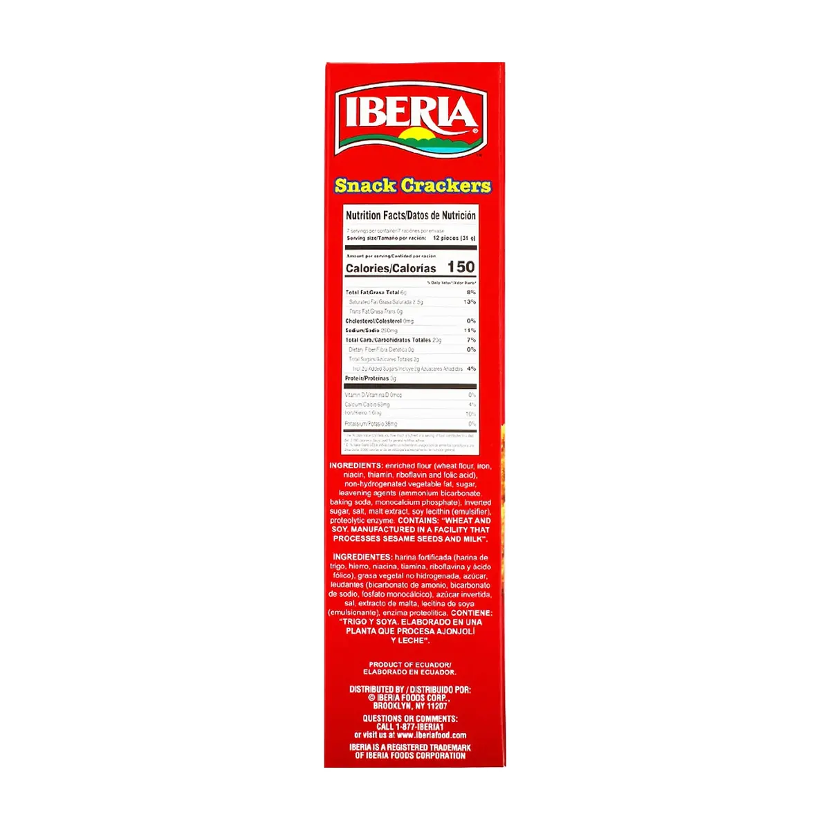 Galletas saladitas Iberia (210 g / 7.41 oz) - Thumbnail 3