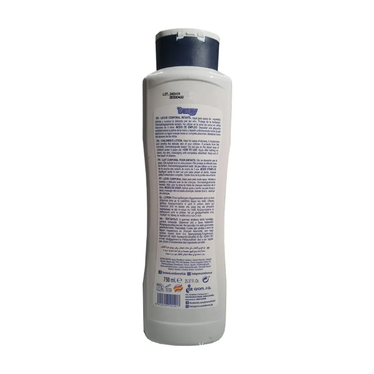 Leche corporal infantil Trompy (750 ml) - Thumbnail 7