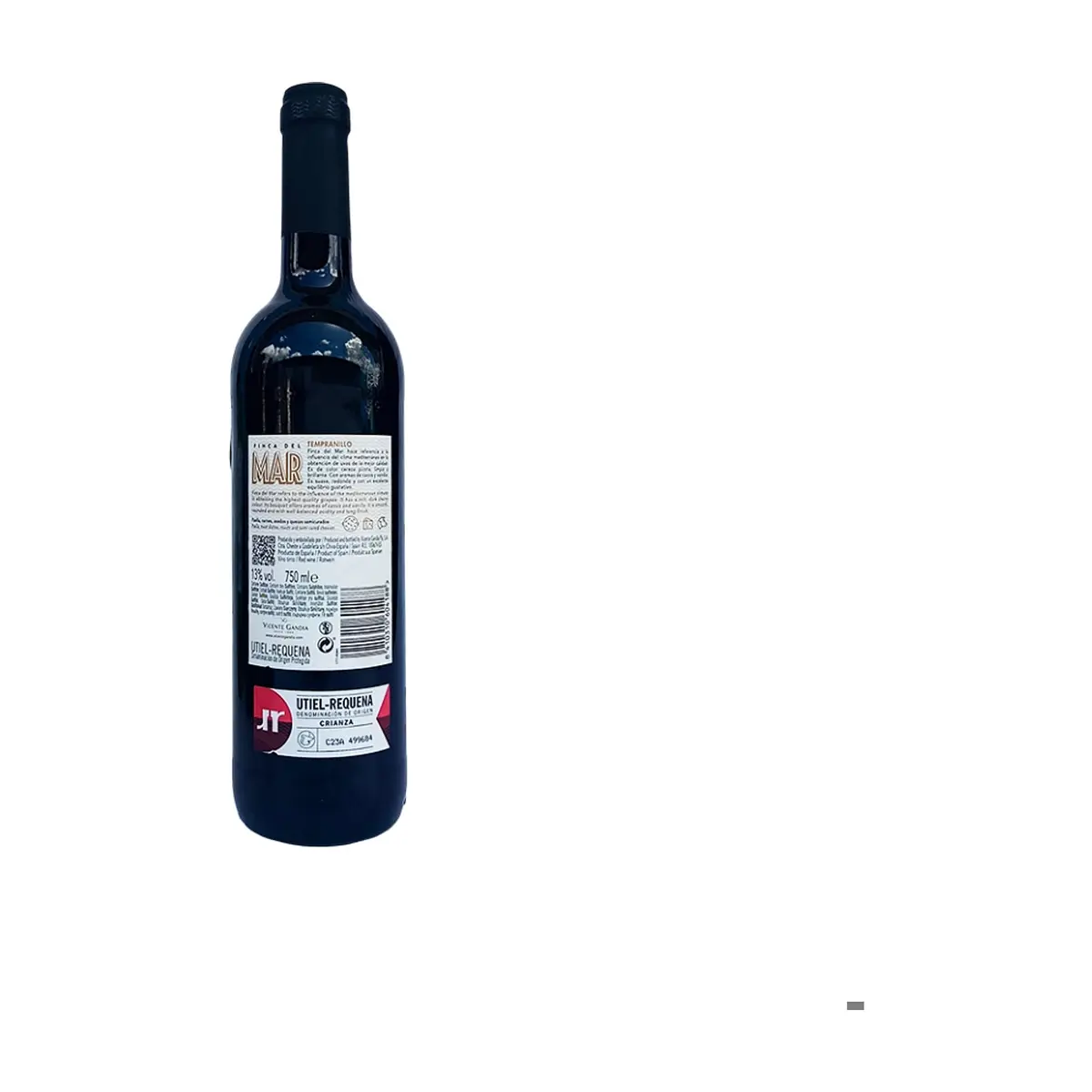 Vino tinto Tempranillo Crianza Finca del Mar (750 ml) - Thumbnail 2