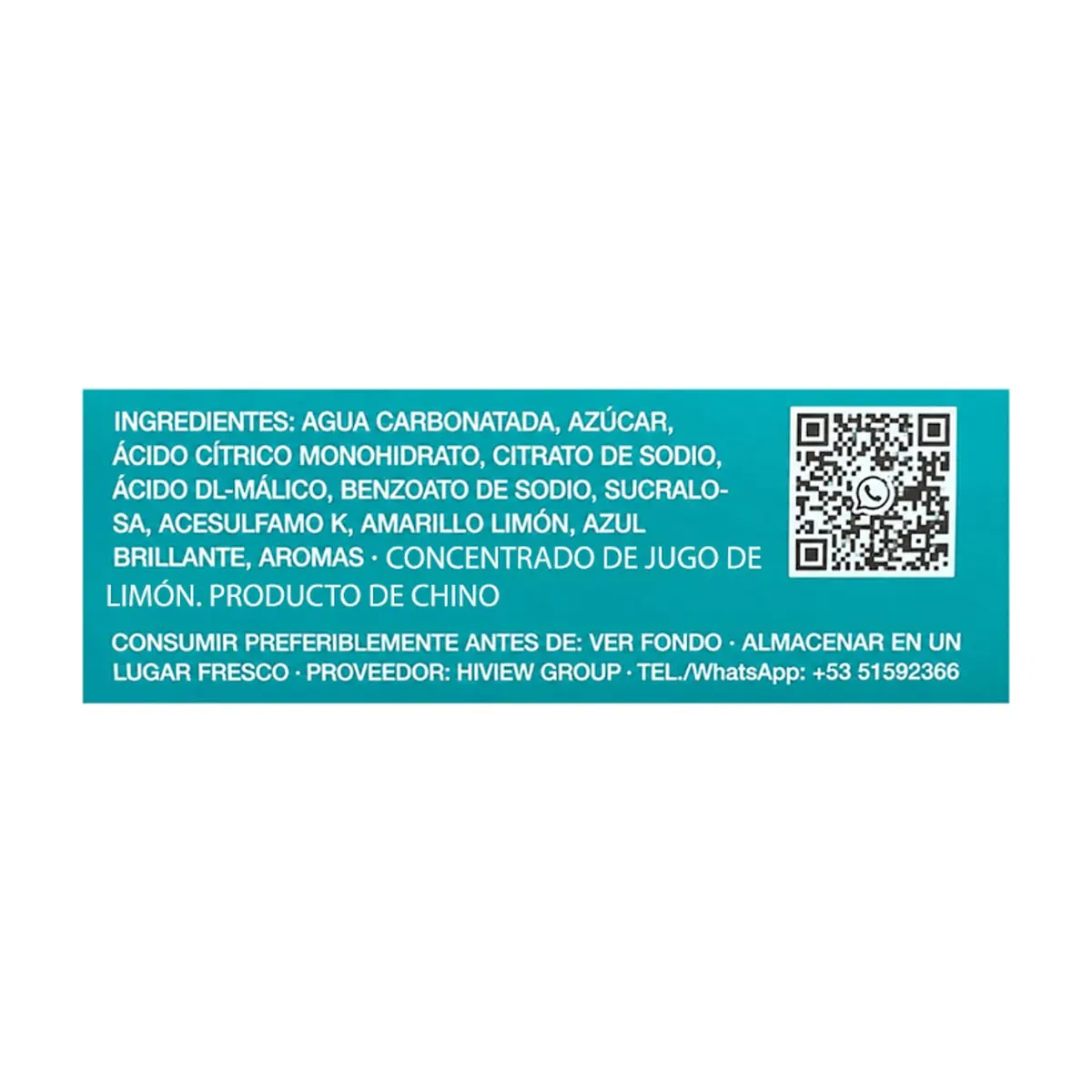 Refresco gaseado de limón Bienfría (6 x 330 ml / 11.2 fl oz) - Miniatura 4