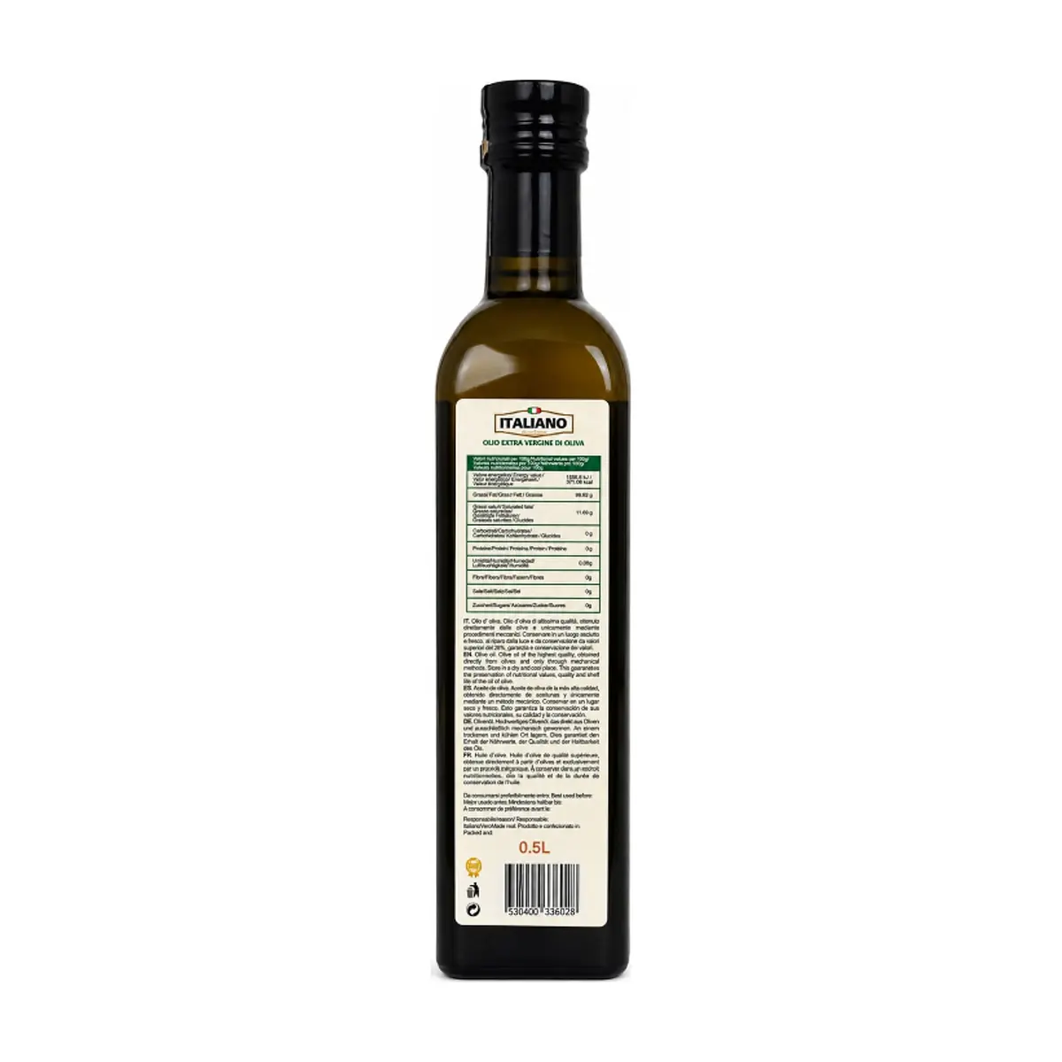 Aceite de oliva extra virgen Italiano (500 ml) - Miniatura 2