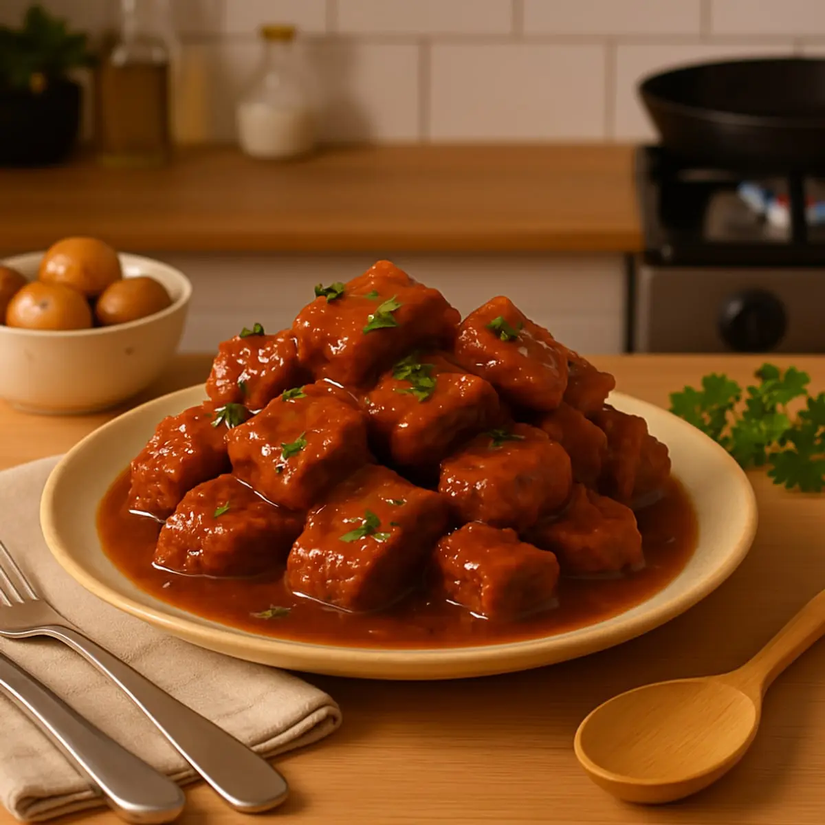 Carne de res troceada limpia MCH (2.04 kg / 4.5 lb) - Miniatura 4