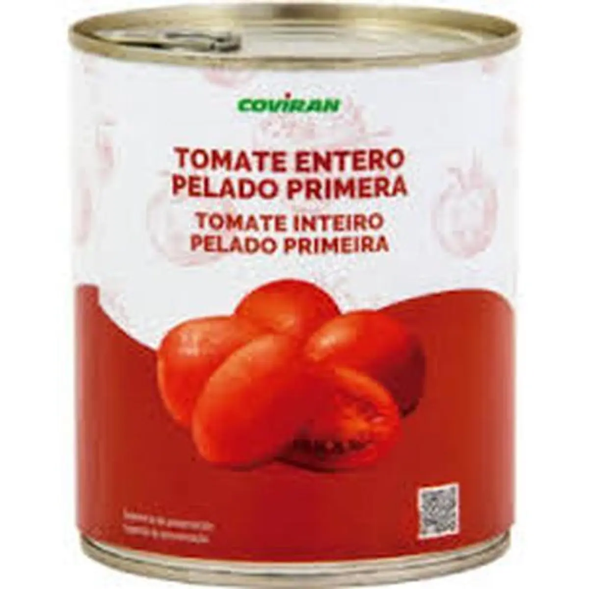 Tomate Natural Entero Pelado  (780 gr) COVIRAN