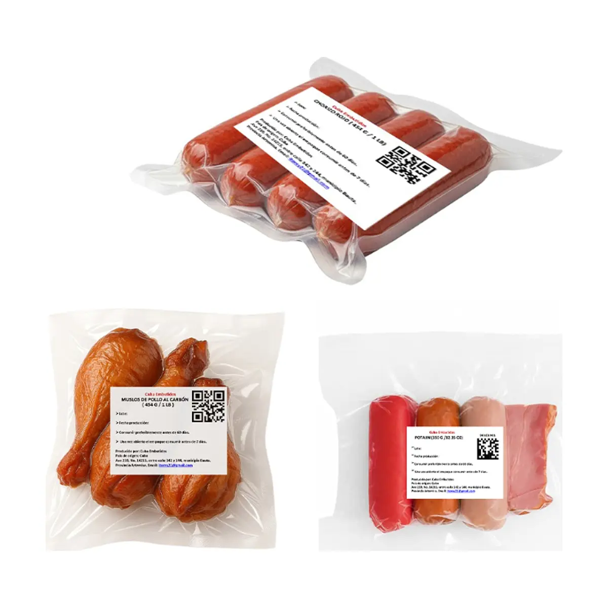 Chorizo rojo + muslos de pollo al carbon + potajin - Thumbnail 2