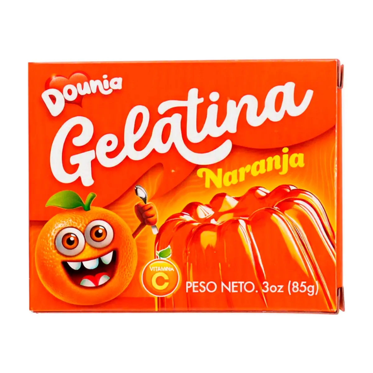 Gelatina con sabor a naranja Dounia (85 g / 3 oz) - Miniatura 3