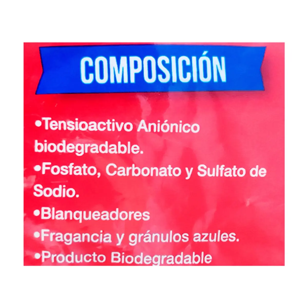 Detergente en polvo multiusos fragancia rosas STB (5 x 500 g / 1.1 lb) - Thumbnail 3