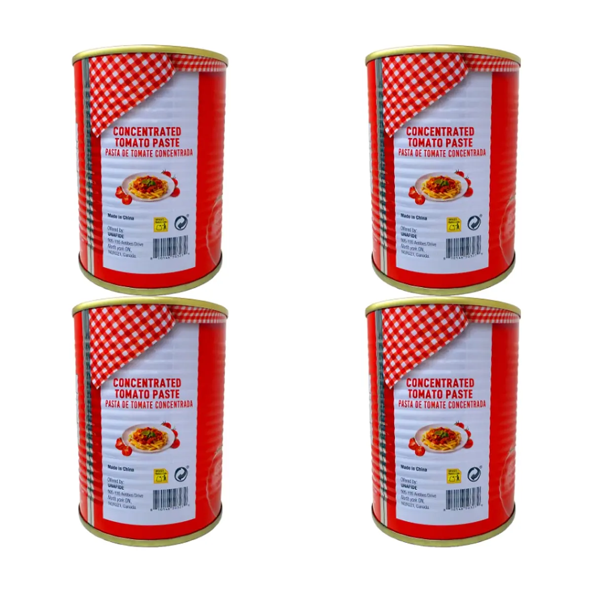 Pasta de tomate concentrada Yeya (4 x 400 g / 14.1 oz) - Thumbnail 3