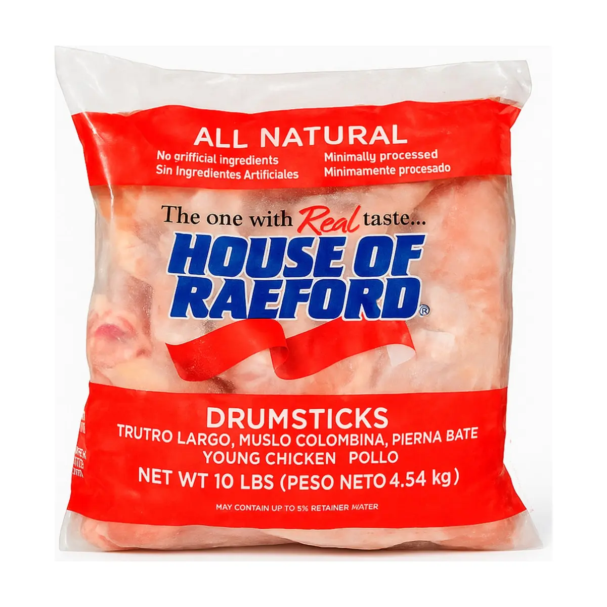 Muslos de pollo House of Raeford (4.54 kg / 10 lb)