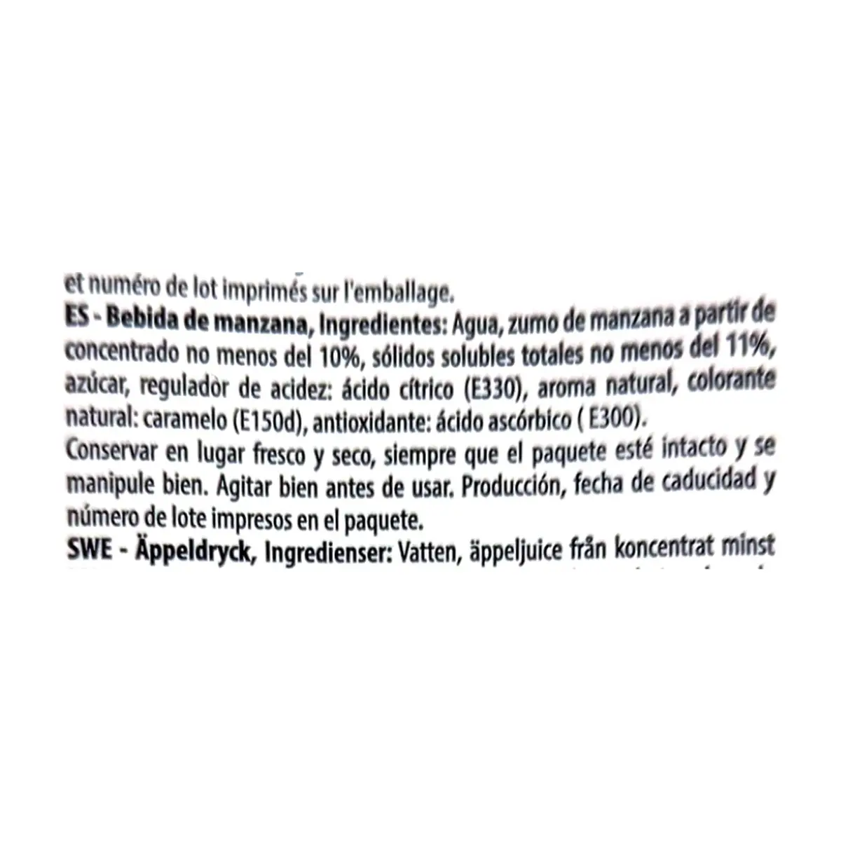 Jugo de manzana Badelli (200 ml / 6.76 oz fl) - Miniatura 3