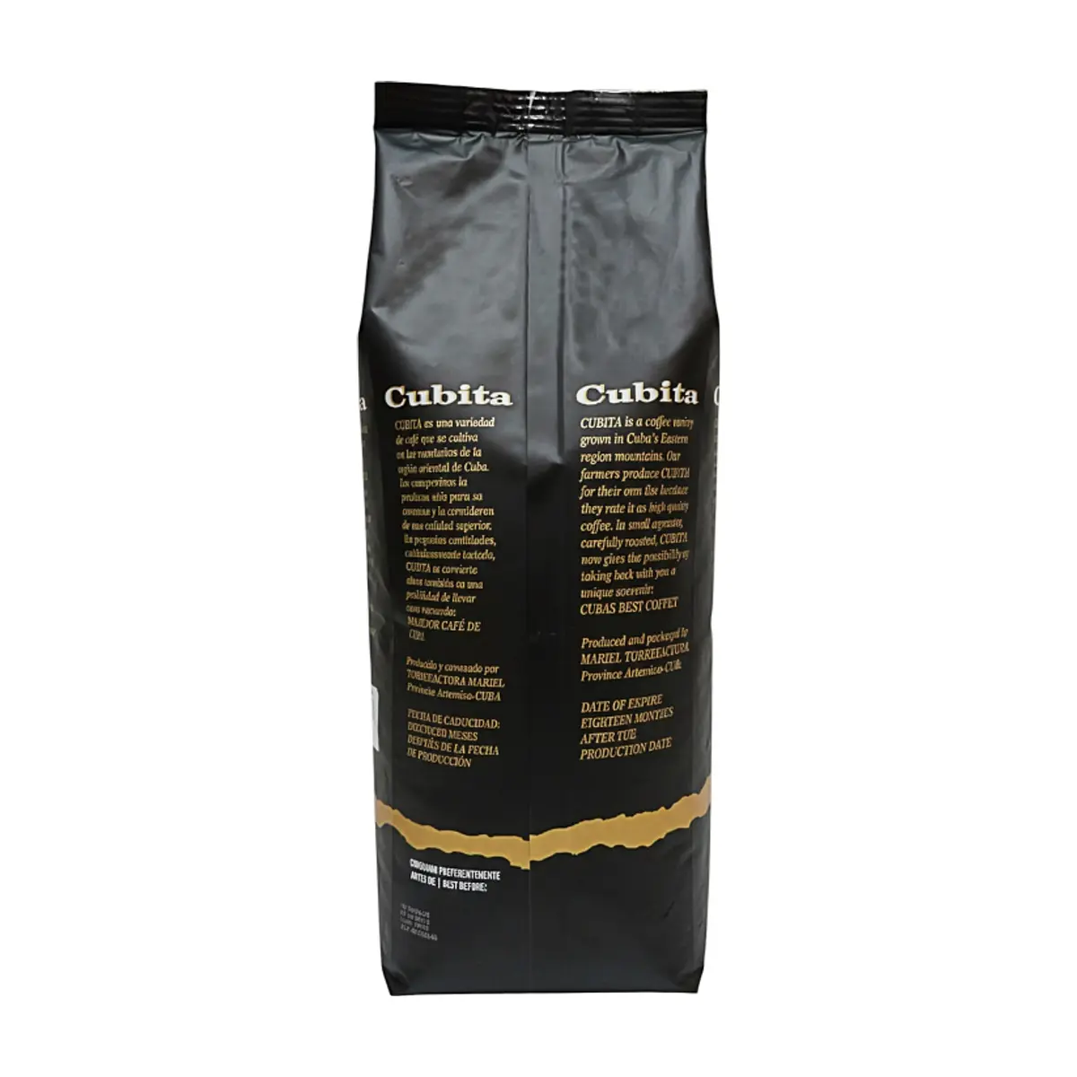 Café en grano Cubita (1 kg / 2.2 lb) - Miniatura 4